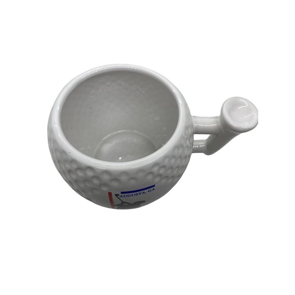Augusta GA Golf Ball and Tee Shaped Coffee Mug Cup - Picture 7 of 9